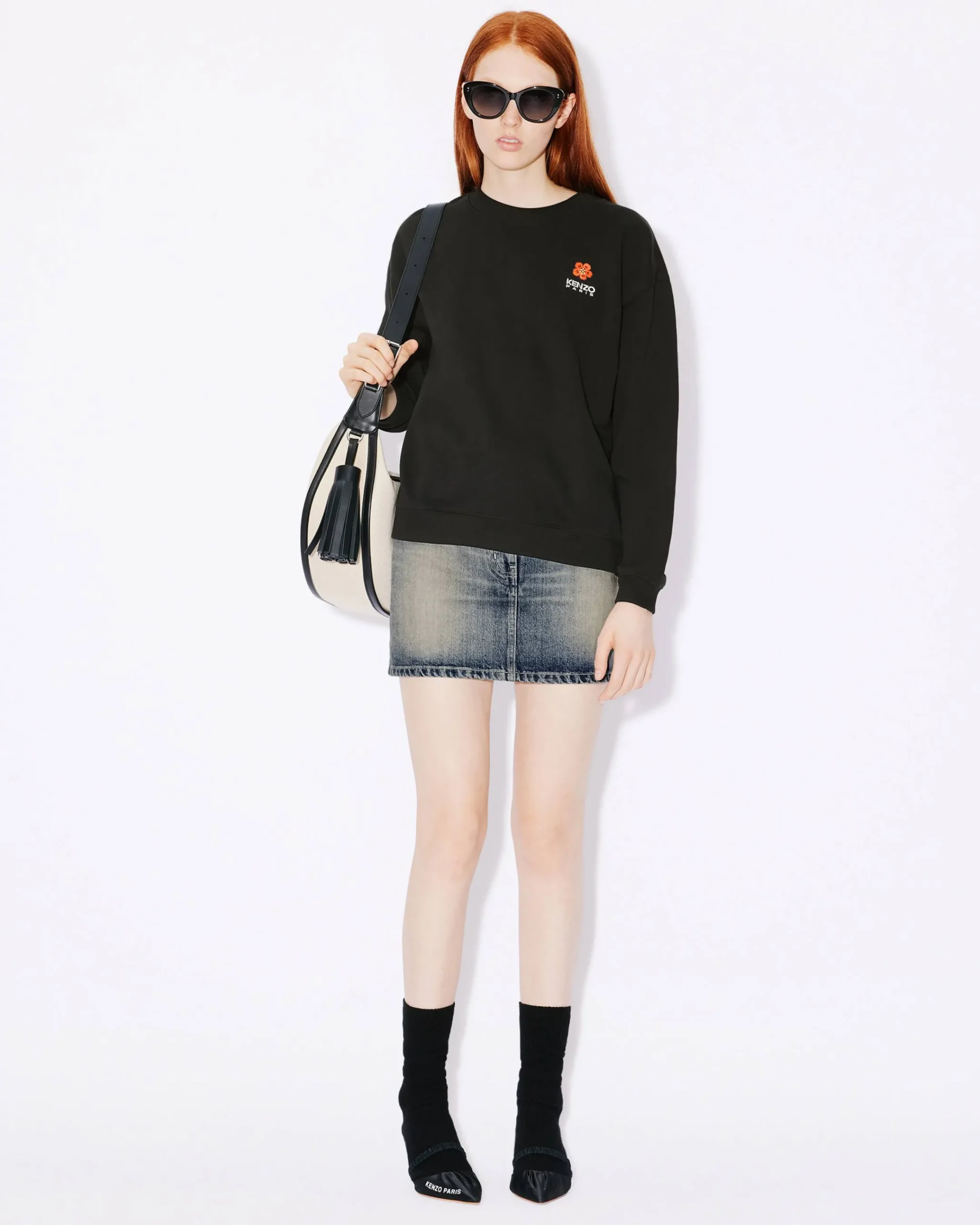 New Sudadera logo 'Boke Flower Crest' Mujer Sudaderas y Hoodies|Boke Flower