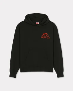 Best Sale Sudadera oversize con capucha y bordado ' Drawn Varsity' Hombre Sudaderas y Hoodies|Novedades