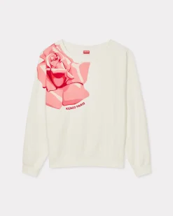 Shop Sudadera oversize mangas murciélago ' Rose' Mujer Sudaderas y Hoodies|Novedades