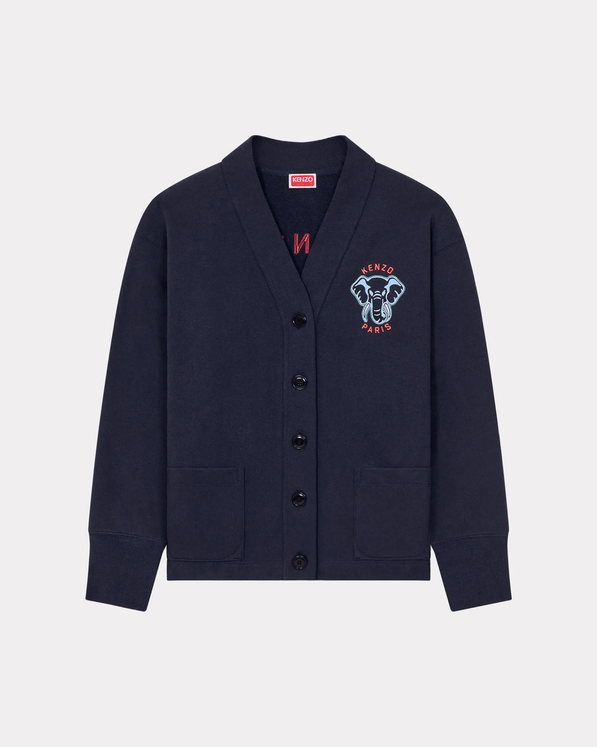 Best Sudadera tipo rebeca bordada ' &Eacute;l&eacute;phant' Mujer Sudaderas y Hoodies