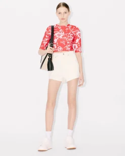 Store Top cropped ' Flower Camo' Mujer Camisas y Tops|Campaign Looks