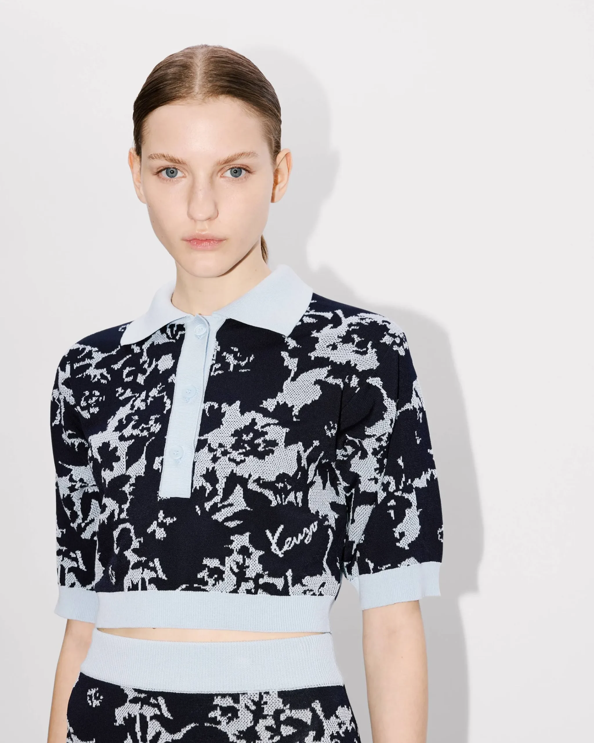 Cheap Top tipo polo ' Flower Camo' Mujer Jerséis|Novedades