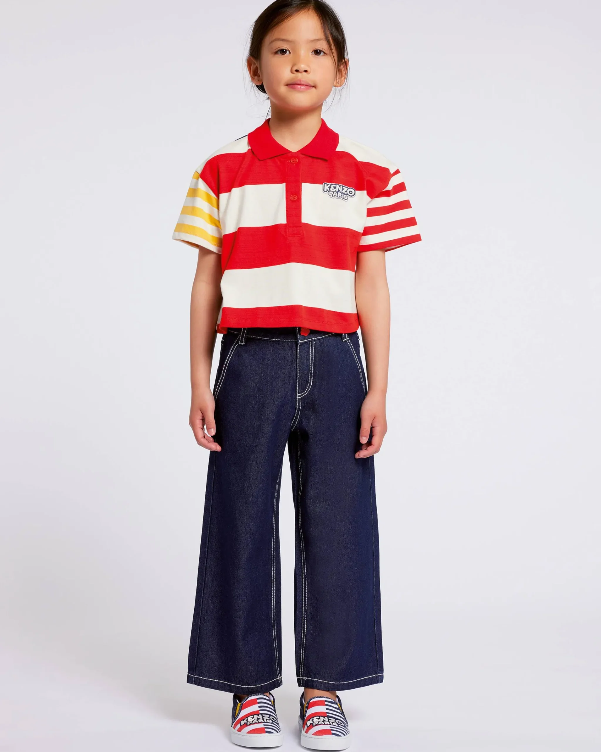 Flash Sale Vaquero ancho 'Sailor' Niñas (3-12 años)