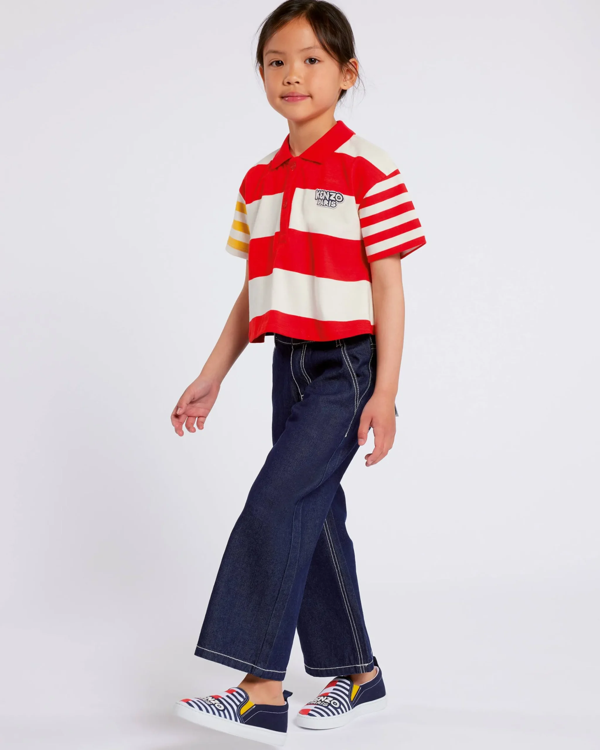 Flash Sale Vaquero ancho 'Sailor' Niñas (3-12 años)