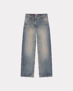 Best Vaqueros baggy de tejido denim japon&eacute;s Mujer Denim|Pantalones y Shorts
