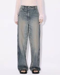 Best Vaqueros baggy de tejido denim japon&eacute;s Mujer Denim|Pantalones y Shorts