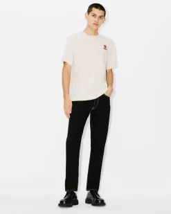 Best Vaqueros Bara slim con bordado ' Drawn Varsity' Hombre Denim|Pantalones