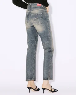 Flash Sale Vaqueros cropped 'BARA' de tejido denim japon&eacute;s Mujer Denim|Pantalones y Shorts