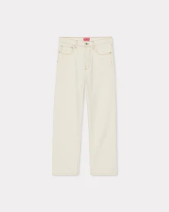 Best Sale Vaqueros rectos recortados Asagao ' Creations' Hombre Denim|Pantalones