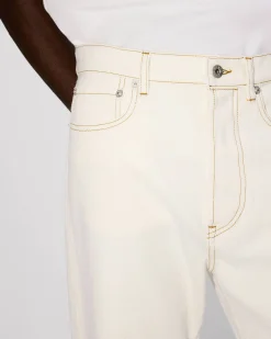 Best Sale Vaqueros rectos recortados Asagao ' Creations' Hombre Denim|Pantalones