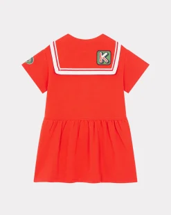 Clearance Vestido bordado de manga corta 'Sailor' Niñas (3-12 años)