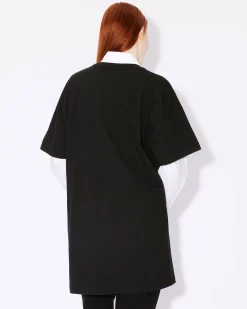 Outlet Vestido camiseta oversize logo 'Boke Flower' bordado Mujer Vestidos y Faldas|Boke Flower