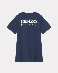 Shop Vestido de algod&oacute;n con motivos 'Sailor' Niñas (3-12 años)