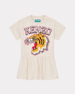 Shop Vestido de manga corta de algod&oacute;n Bebés (1 mes - 2 años)