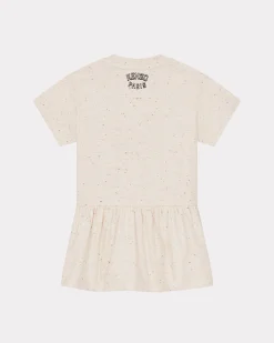 Shop Vestido de manga corta de algod&oacute;n Bebés (1 mes - 2 años)