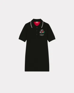 Clearance Vestido tipo polo bordado ‘Year of the Dragon’ Mujer Vestidos y Faldas