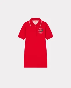 Clearance Vestido tipo polo bordado ‘Year of the Dragon’ Mujer Vestidos y Faldas