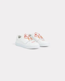 Online Zapatillas de piel con velcro Niños Niños (3-12 años)|Niñas (3-12 años)